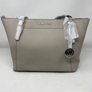 MK - Ciara - Large TZ Tote - Cement Leather - Brand New